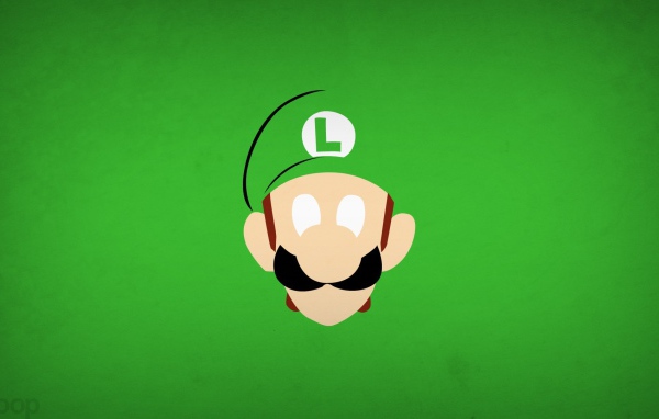 Зеленый фон, Super Mario Bros