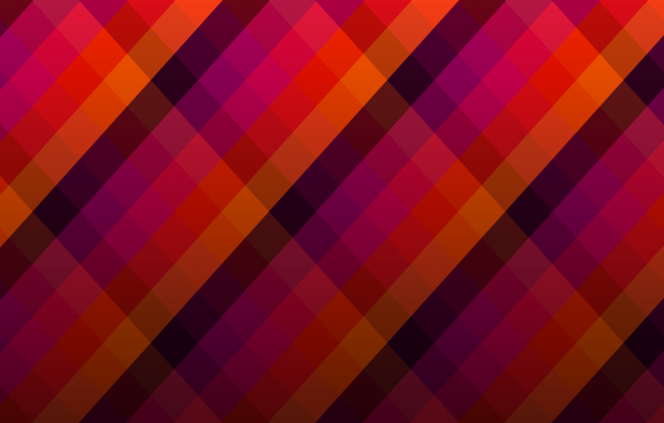 Орнамент из разноцветных ромбиков