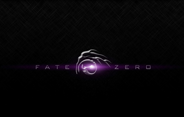 Фиолетовые буквы, аниме Fate-Zero