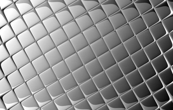 Серебряные квадратные ячейки