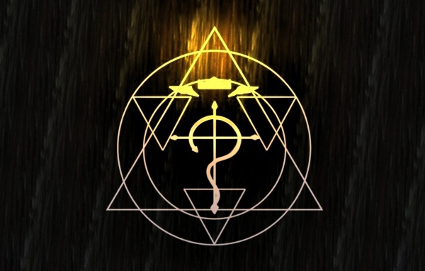 Знак из аниме Стальной алхимик