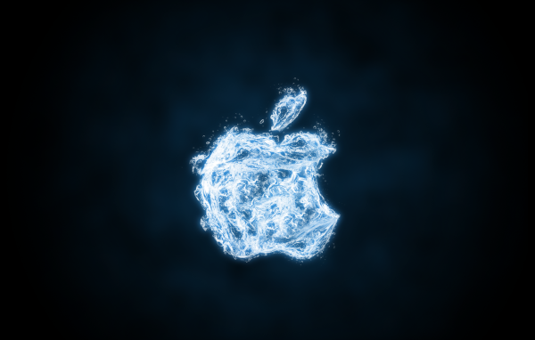 Голубое пламя, символ Эппл