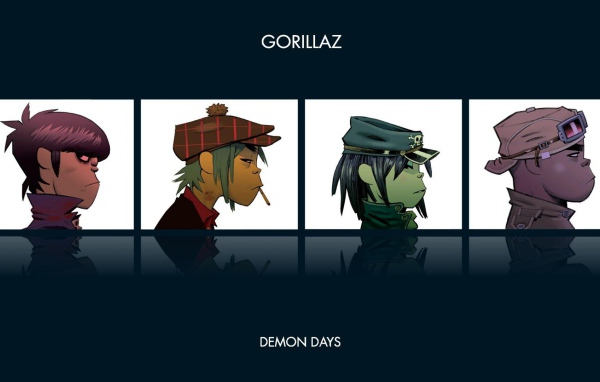 Персонажи арт проекта Gorillaz
