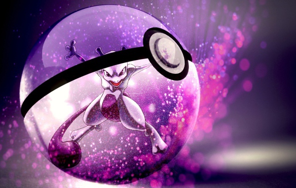 Покемон в прозрачном шаре