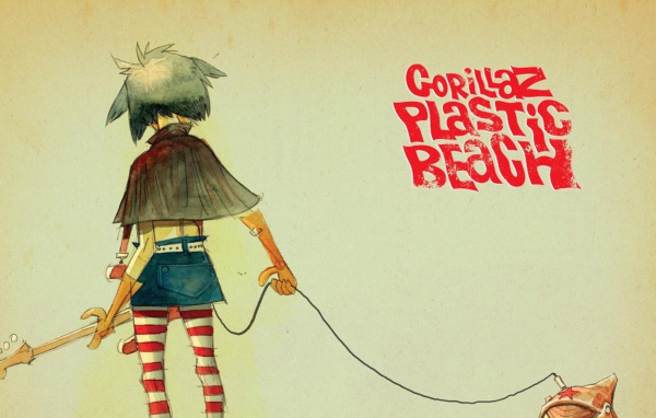 Постер арт проекта Gorillaz