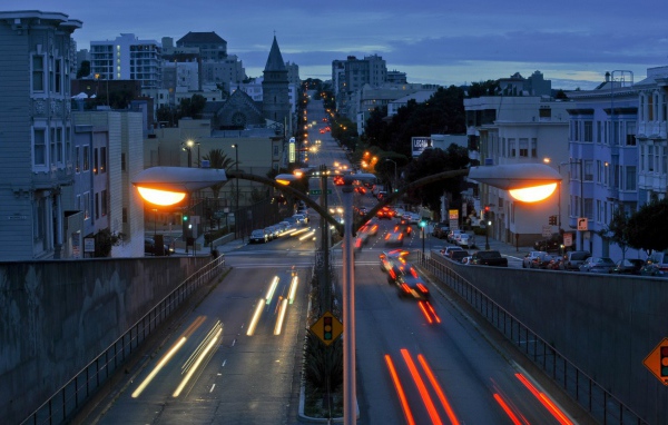 Район в Сан-Франциско Рашен-Хилл