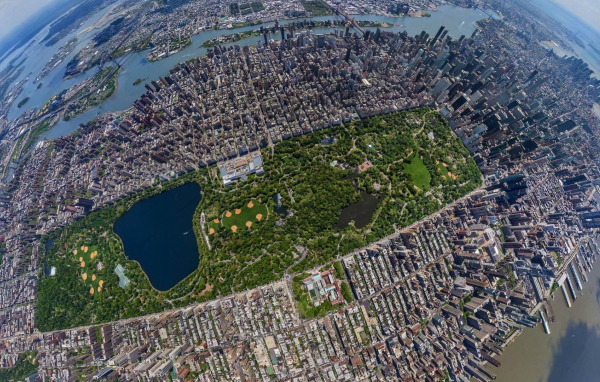 Центральный парк города Нью-Йорк, США