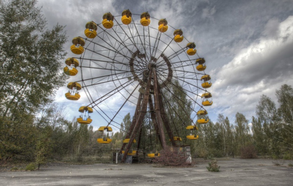 Колесо обозрения в Припяти