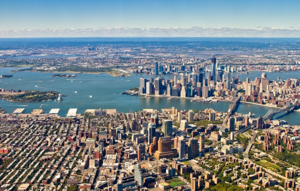 Большая панорама Нью-Йорка