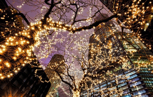 Предновогодний Чикаго США