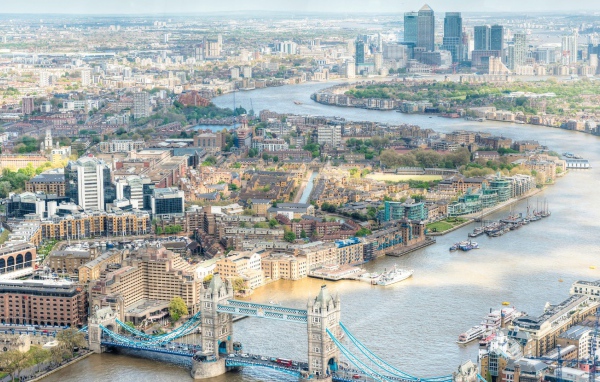 Панорама центральной части Лондона