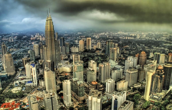 Панорама города Куала-Лумпур
