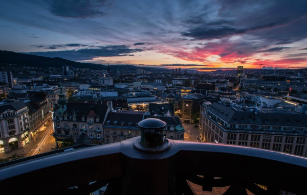 Панорама Цюриха, Швейцария