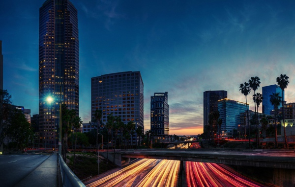 Быстрое движение в Лос-Анджелесе