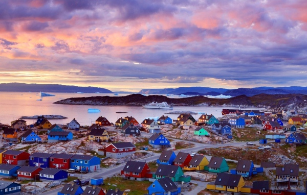 Город на берегах Гренландии