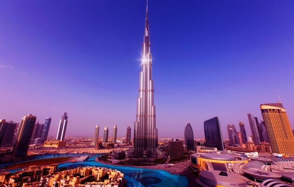 Высочайшее здание мира в Дубаи