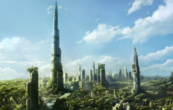 Руины города Дубай