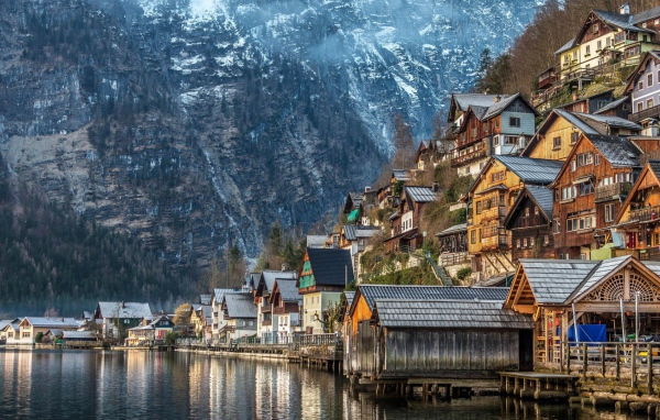 Городок Гальштат, Австрия