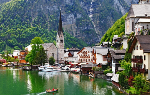 Городок Зальцкаммергут, Австрия