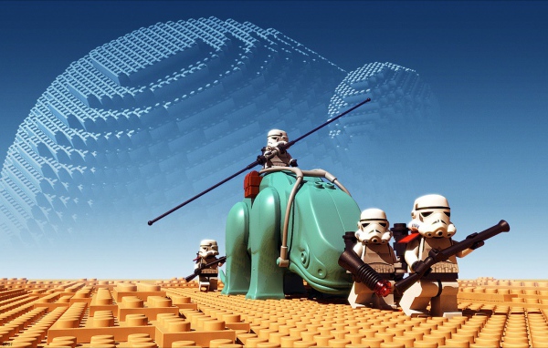 Сцена из Звездных войн, ЛЕГО