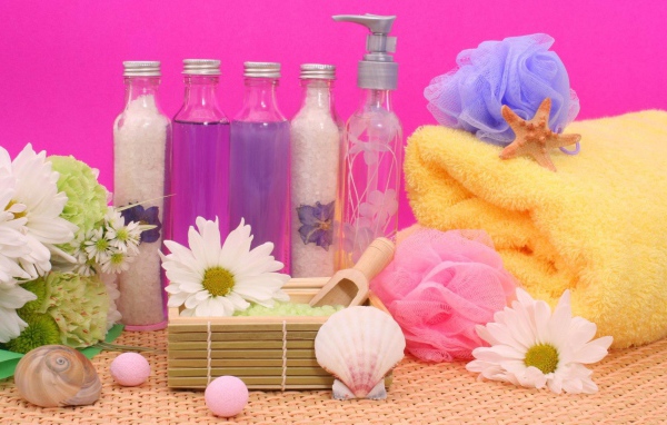 Принадлежности для расслабляющей ванной