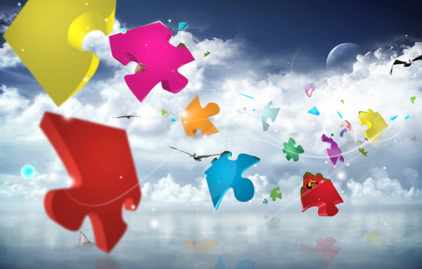 Летающие пазлы
