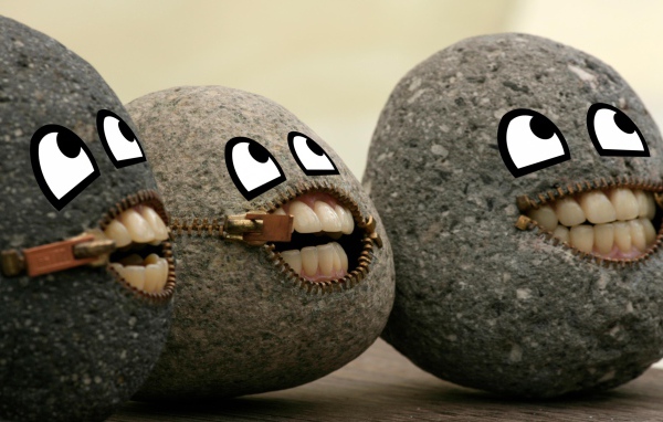 Веселые говорящие камни