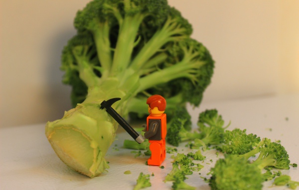 ЛЕГО против брокколи