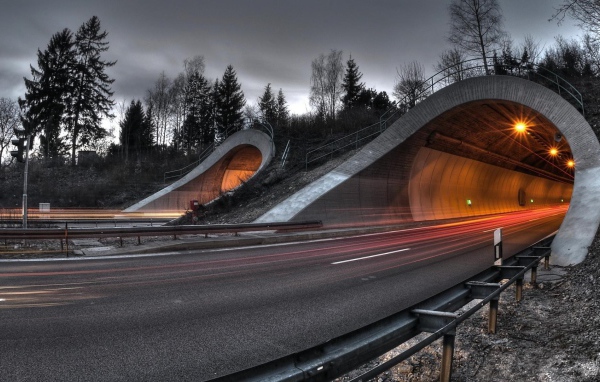 Параллельные автомобильные тоннели