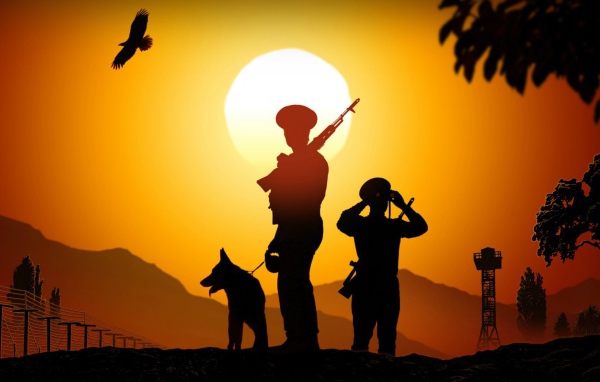 Граница на замке