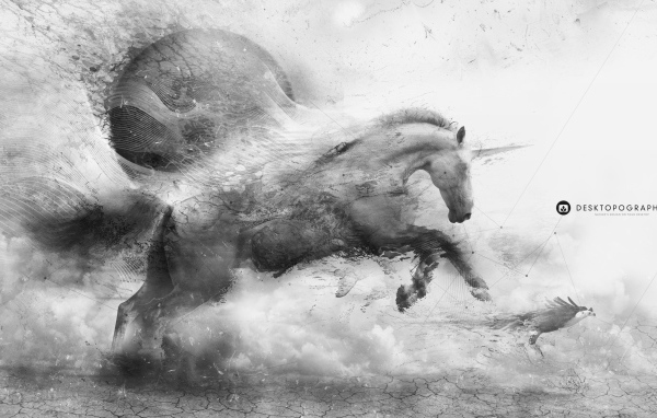 Единорог и птица