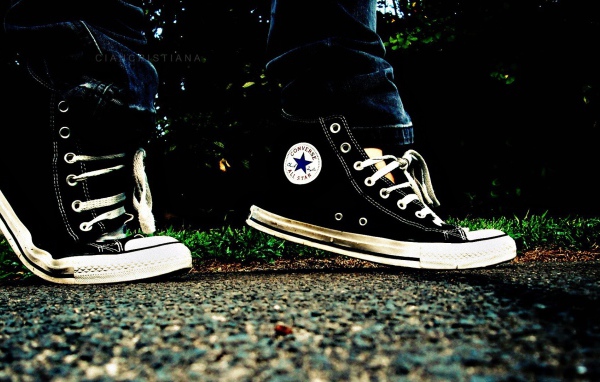 Прогулка в кедах Converse
