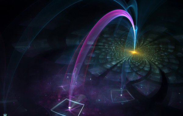 Дуги розового света