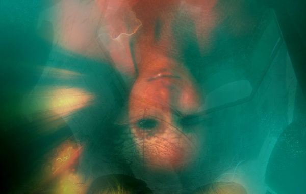 Отражение девушки