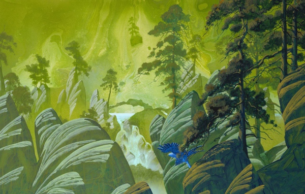 Картина с изображением природы тропиков