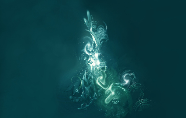 Абстрактный орнамент на фоне