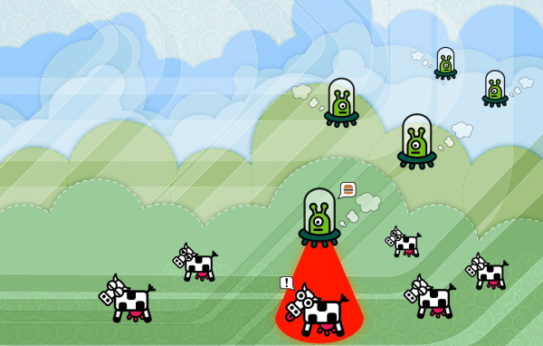 Инопланетяне и коровы