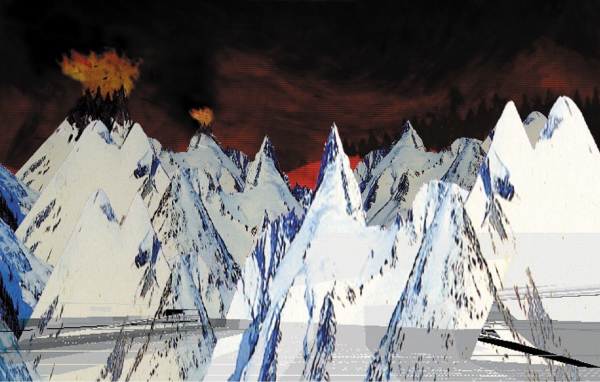 Костры на вершинах гор