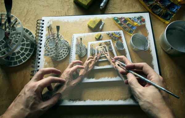 Руки художника