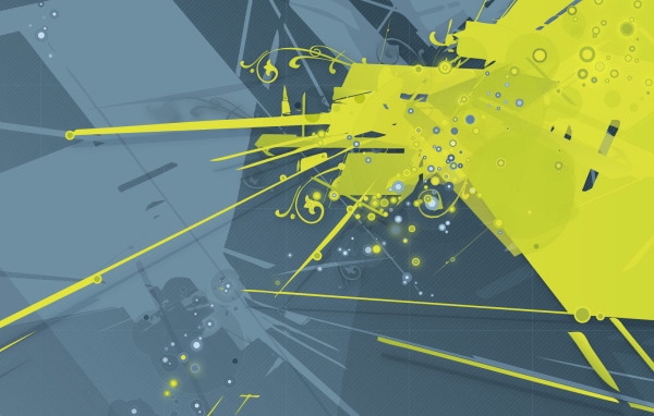 Желтое с серым