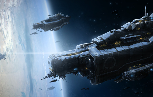 Армада космических кораблей