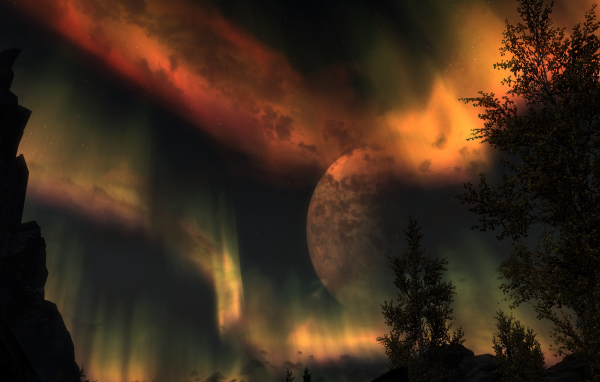 Полярное сияние в чужом небе