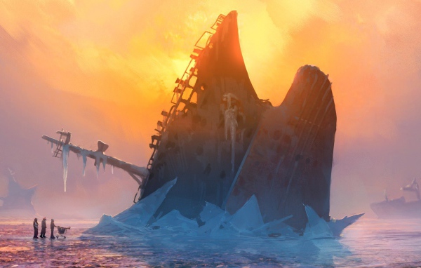 Красивый закат цивилизации