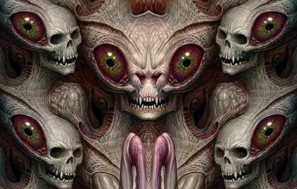 Большие глаза у инопланетян