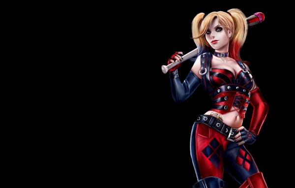 Девушка с битой Харли Квинн