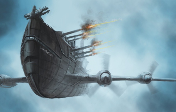 Гибрид подводной лодки и самолета