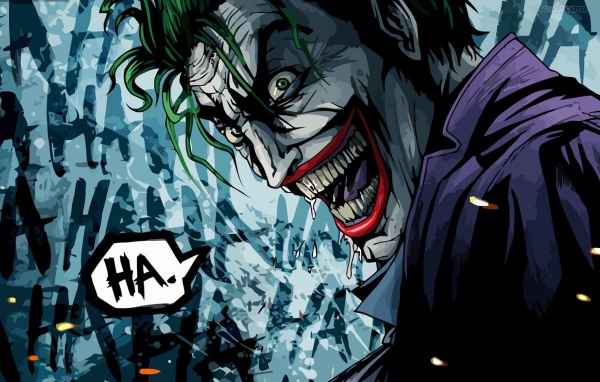 Джокер говорит Ха