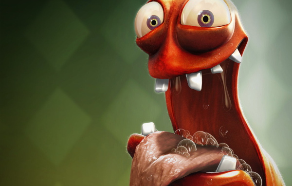 Чудовище с пеной на языке