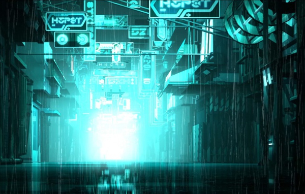 Неоновый город, Трон