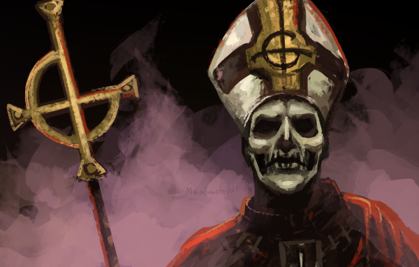 Папа римский скелет